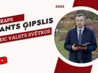 Bīskaps Imants Ģipslis sveic valsts svētkos