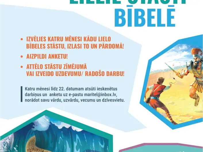 Konkurss "Lielie stāsti Bībelē"