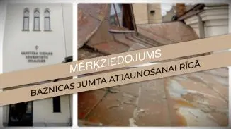 Mērķziedojums baznīcas jumta atjaunošanai Rīgā