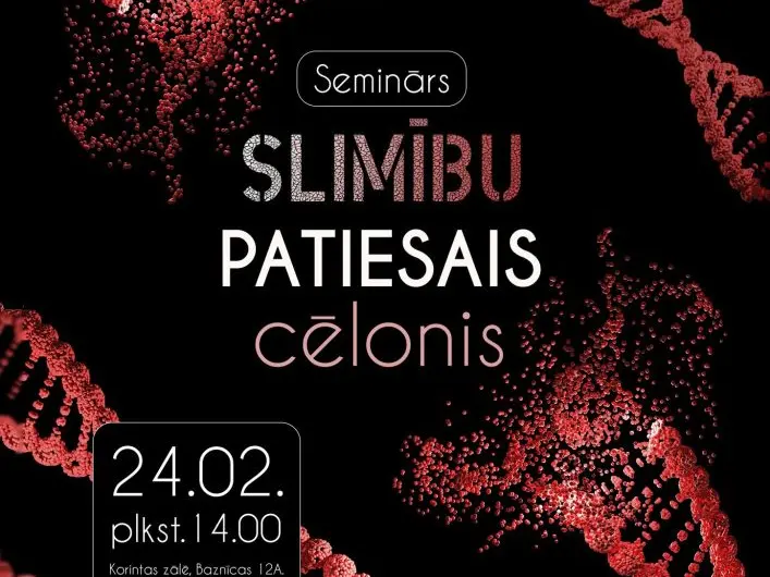 Veselības pēcpusdiena par tematu “Slimību patiesais cēlonis"