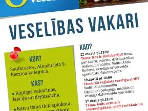 Veselības vakari Saulkrastos