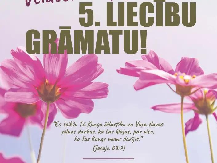 Veidosim 5. liecību grāmatu kopā!