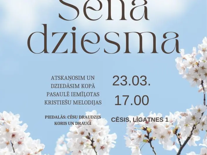 Mūzikas vakars “Senā dziesma”