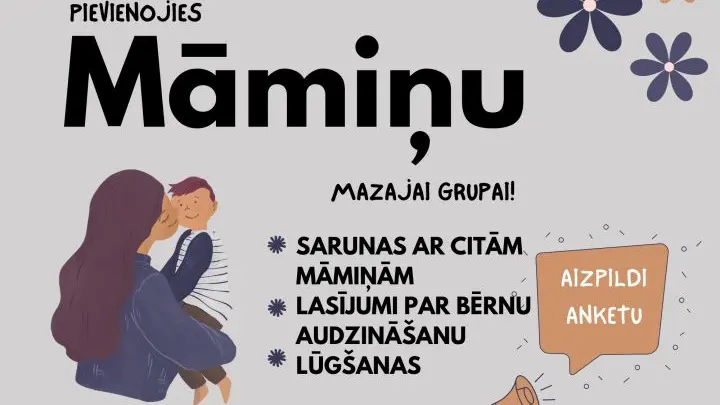 Māmiņu mazās grupas rudenī