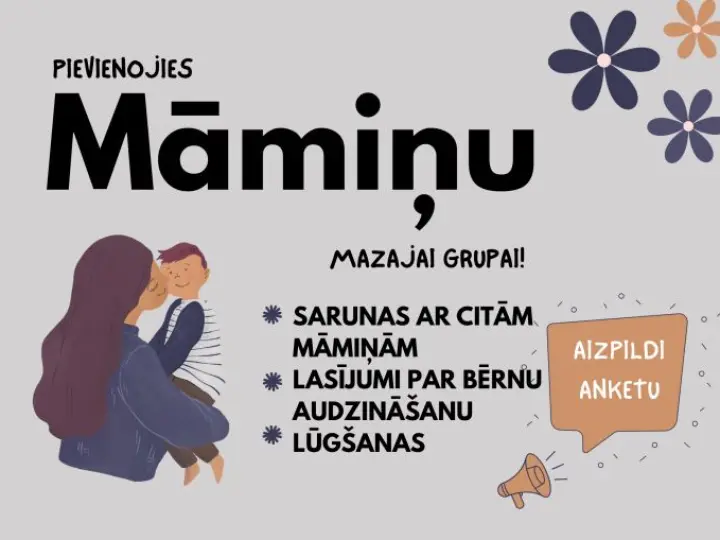 Māmiņu mazās grupas rudenī