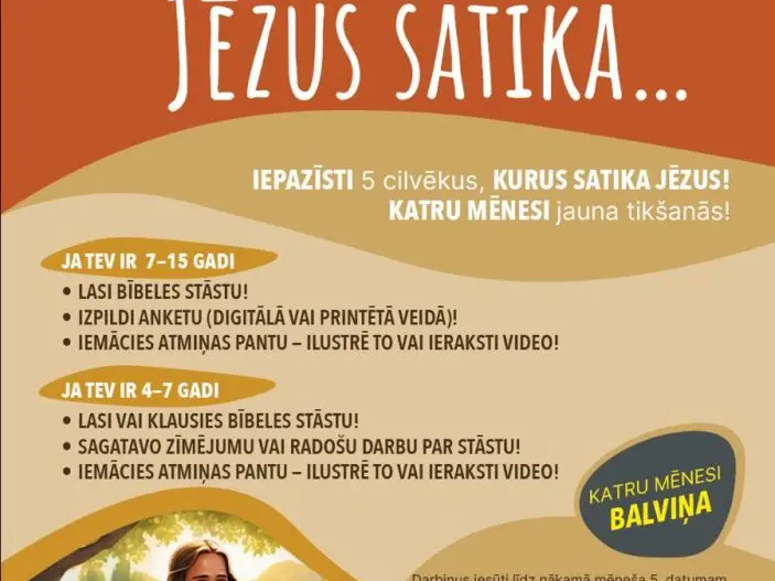 Bērniem un pusaudžiem jauns konkurss