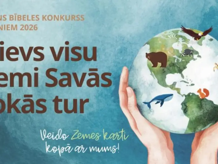 Jauns Bībeles konkurss bērniem 2026