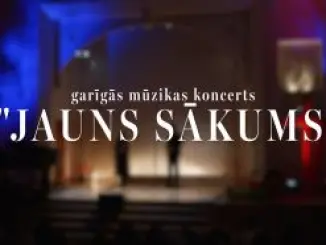 Garīgās mūzikas koncerta "Jauns sākums" video ieraksts