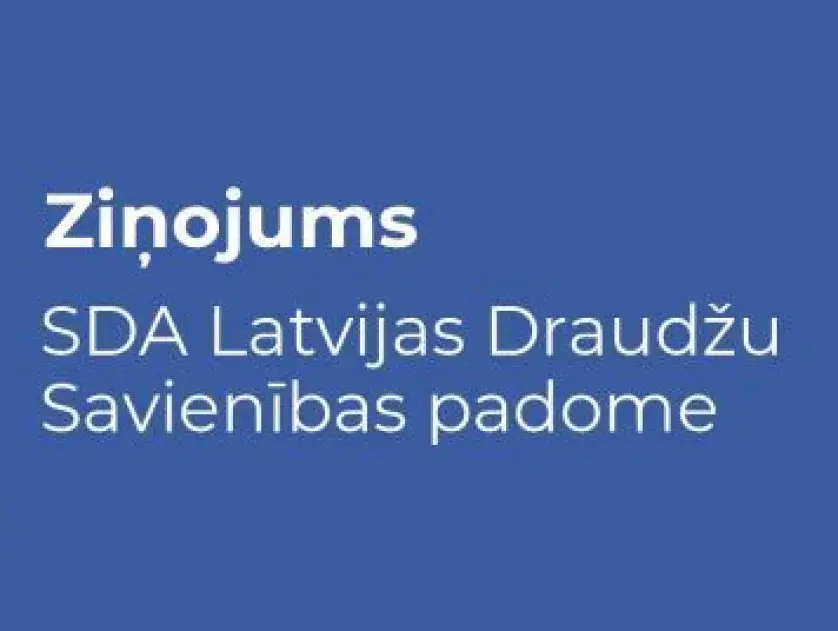 Septītās dienas adventistu Latvijas draudžu savienības oficiālais paziņojums: Par kristīgo ētiku,  godīgumu un atbildību finanšu jautājumos