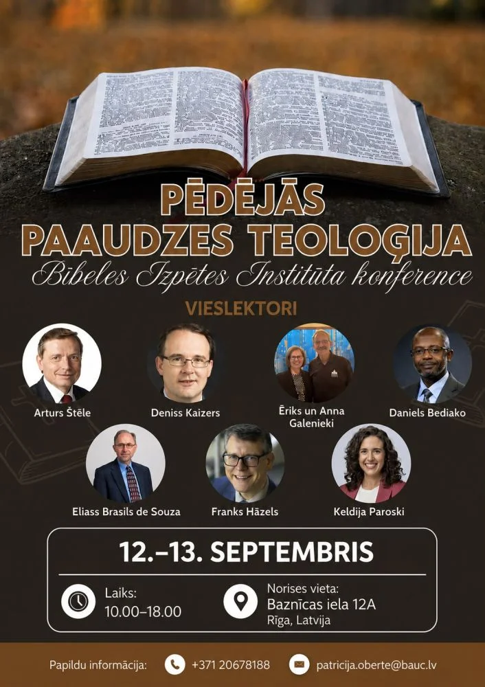 Startautiska konference "Trīsvienība un Pēdējās paaudzes teoloģija"