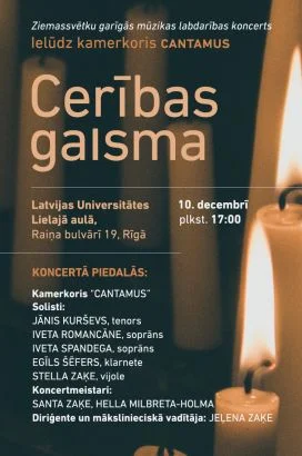 Labdarības koncerts "Cerības gaisma"